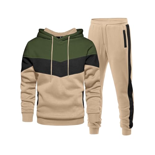 Survêtement pour homme ensemble de sport coupe droite en noir