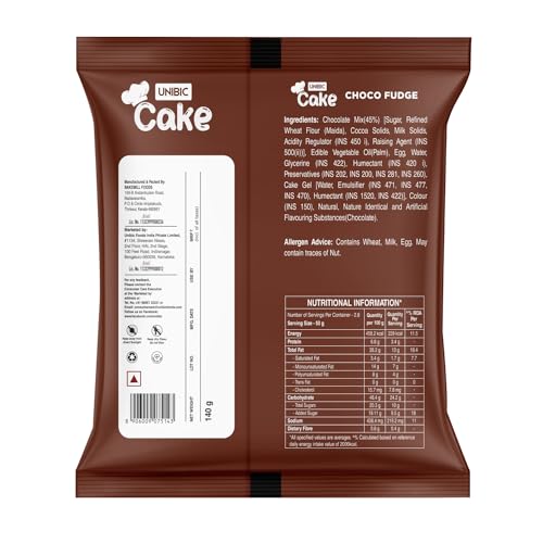 Image of Unibic Foods India Pvt Cake - Choco Fudge 140Gm