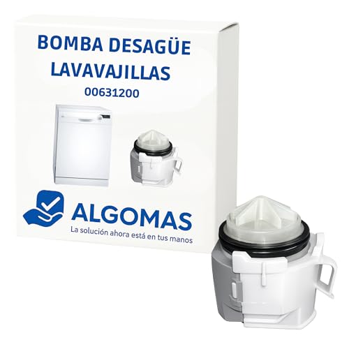ALGOMAS® Bomba Desagüe Lavavajillas 00631200 | Repuesto de Sustitución Compatible