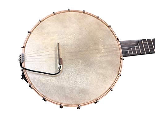 Kna Pickups, 5-String Portable Piezo Banjo Pickup (Bp-1) & Golden Gate Np1-7B Thumb & Finger Pick Pack – Stainless Steel/Black – Medium #TOP2
