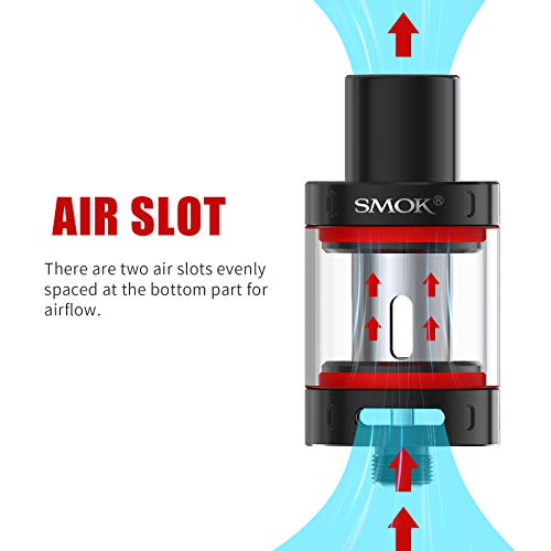 SMOK-Vape-Pen-Tank-Black-E-Cigarette-Vape-Tank-2mL-No-Nicotine
