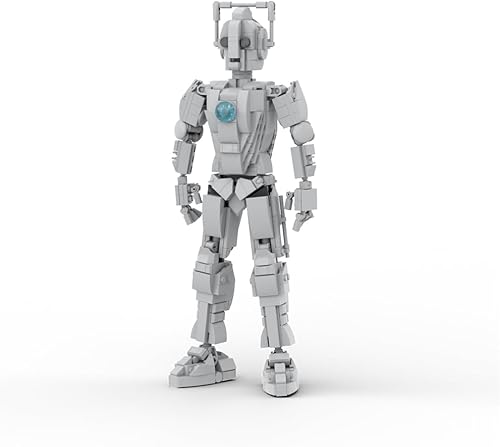 Miniatura 2 de Juego de bloques de construcción de médico, modelo de bloques de construcción de figuras de ciberman, modelo clásico de ciencia ficción de la serie