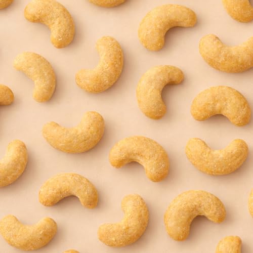 Image of Munch Craft Sea Salt Cashews - (Pure & Simple) - Crunchy Air-Roasted Nuts, Oil-Free - No Artificial Colors or Flavors - 4.4 oz (125g) Resealable Bag