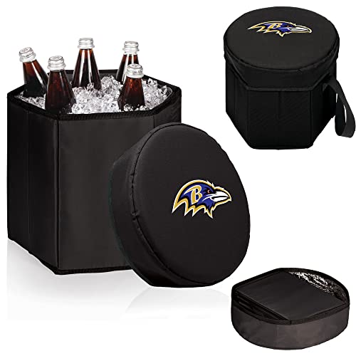 Image of Picnic Time NFL Bongo Portable Soft Cooler & Seat - Beach Cooler Tote - Collapsible Cooler Bag