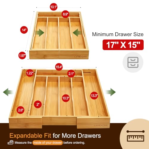 oridom Expandable Bamboo Kitchen Dr...