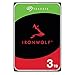 Produktbild Seagate IronWolf NAS interne Festplatte 3TB HDD, 3.5 Zoll, 5900 U/Min, CMR, 64 MB Cache, SATA 6GB/s, silber, inkl. 3 Jahre Rescue Service, ST3000VN007