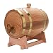 XWDQ Barril de madera de roble vintage de 10 L/15 L/20 L/30...