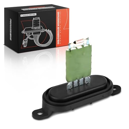 Frankberg Resistencia del Motor del ventilador del calentador Compatible con M.u.l.t.i.v.a.n V Transporter V 1.9L-3.2L 2003-2015 Transporter VI T.o.u.a.r.e.g A.m.a.r.o.k Sustituir# 7E0959263