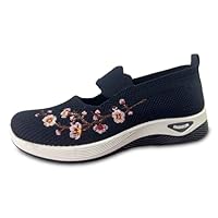 Scarpe Ortopediche Donna Senza Lacci Morbida Sneakers Scarpe da Ginnastica Traspirante Antiscivolo Leggere Scarpe da Corsa Estive Comode