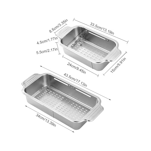 Égouttoir de vaisselle pour évier de cuisine compacte et gain de place - 6