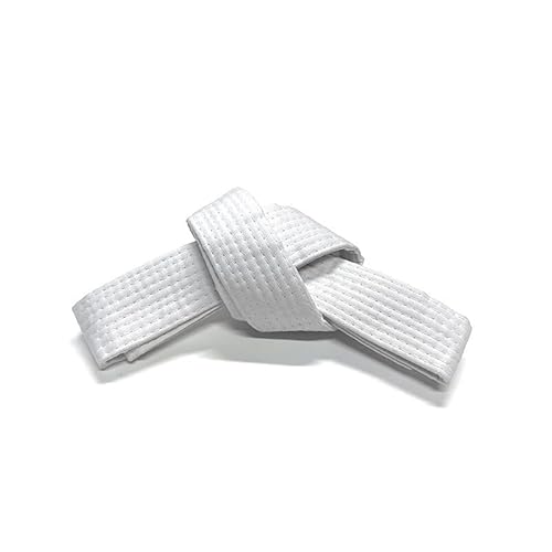 Sparring Sports White Martial Arts Single Wrap Taekwondo Karate Rank Belt