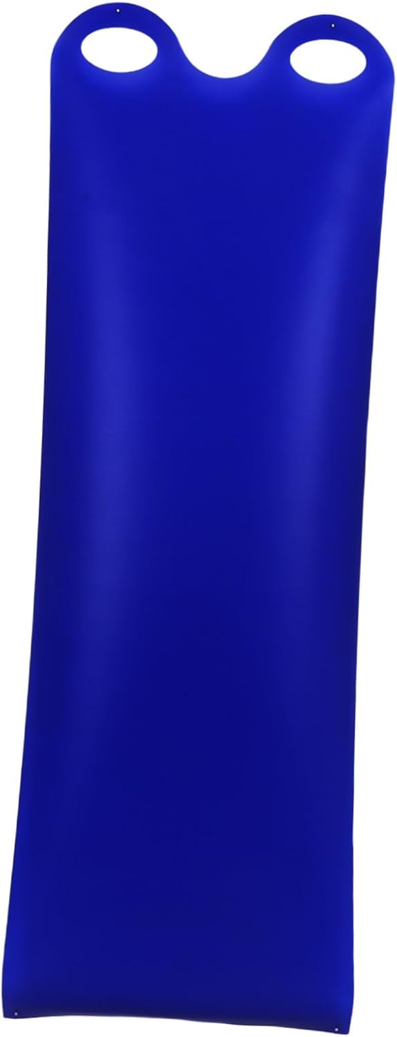 Reusable and Lightweight Wear Reliable High Grip Resistance, Blue Plastic Sled Mat with Sledge Board for Snow Adults Outdoor Sand Sledding and Sandy Slopes