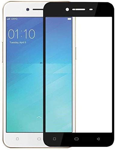 Image of Screen Protector for Oppo A37 (Black) Tempered Glass Edge-to-Edge 6D Screen Guard With Installation Kit