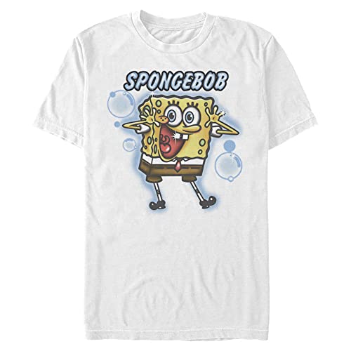 T-shirt Bob l'Éponge col rond manches courtes homme Big &amp; Tall