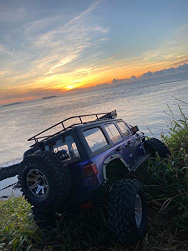 Club 5 Fender Delete For Scx10 Iii Jeep Jlu Wrangler (Black Powder Coated Steel) #TOP3