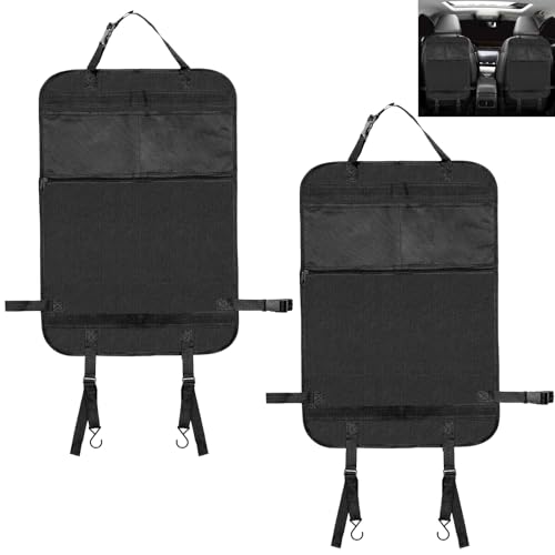 Protezione Per Sedile Posteriore Tappetino Per Sedile Da Viaggio Organizzatore Per Sedile Posteriore Per Auto Con - Foto 10