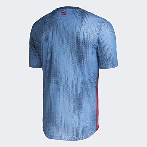 Camisa Original Flamengo Adidas Authentic Modelo Jogador Azul 2018 (2GG)