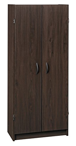Closetmaid Pantry Cabinet Cupboard With 2 Doors, Adjustable Shelves Standing, Storage For Kitchen, Laundry, Or Utility Room, Espresso #TOP5
