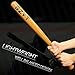 SZYT 29 inch Wood Baseball Bat Self-Defense Softball Bat Home Defense Lightweight Yellow