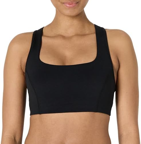 Amazon Essentials Women’s Active FormFlex Buttery Soft Light Support Square Neck Racerback Sports Bra Amazon Essentials Women’s Active FormFlex Buttery Soft Light Support Square Neck Racerback Sports Bra