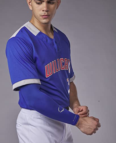 image for EvoShield Adult Solid Compression Arm Sleeve - Royal, Large/X-Large, L