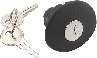 Lonrtesw Tapa de Tanque de Combustible con Bloqueo 8U5Z9C268B para Edge Escape para MKS MKZ para Mercury Mariner