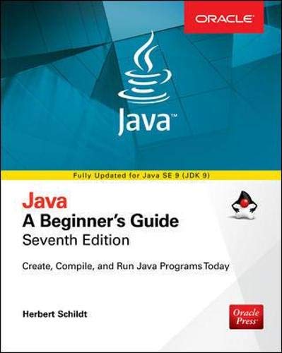Java: A Beginner's Guide, Seventh Edition cover