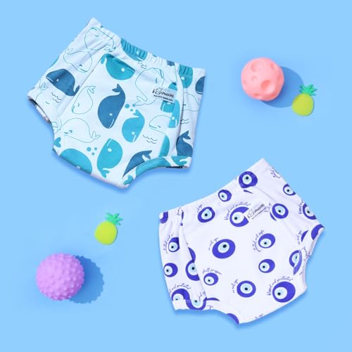 Image of SNUGKINS - Snug Potty Training Pull-up Pants for Babies /Toddlers /Kids. Reusable Potty Training Padded Underwear