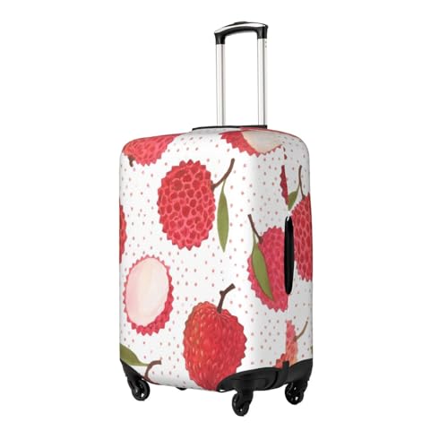 Watercolor Lychees Luggage Covers For Suitcase Travel Suitcase Cover Protector Scratch-Resistant Covers For 25-28 Inch Luggages L2
