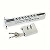 Stainless Steel 8 Hole – Anti-Theft Clutch & Brake Pedal Security Device The Vehicle Safety & Protection #1