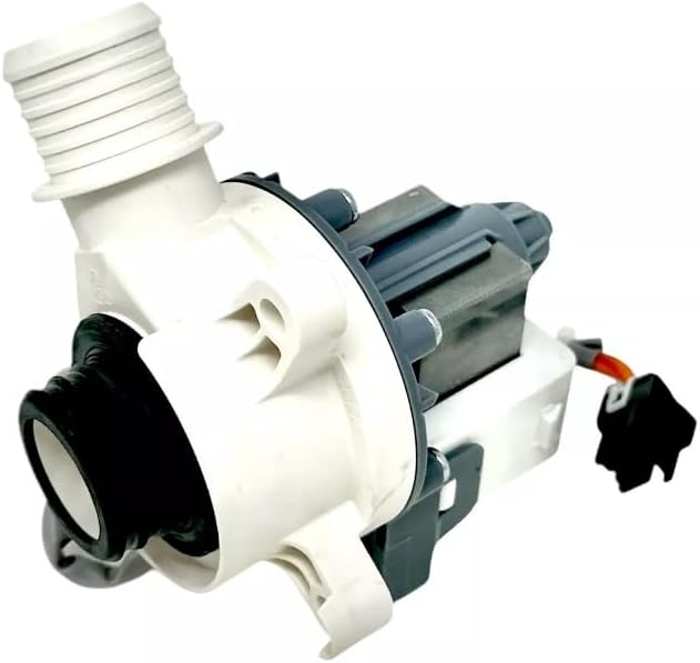 Washer Drain Pump Assembly, side view
