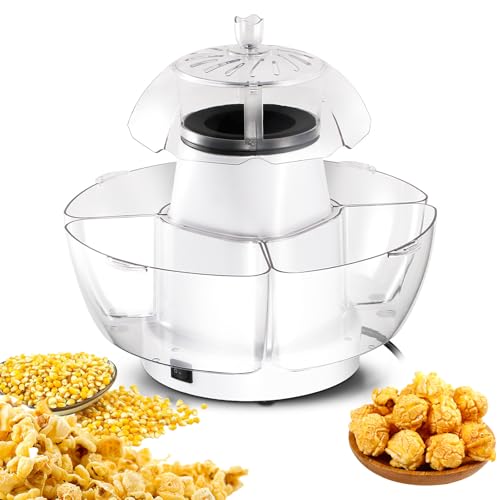 Máquina De Pipocas De Ar Quente, Máquina De Pipocas Elétrica De 1000 W