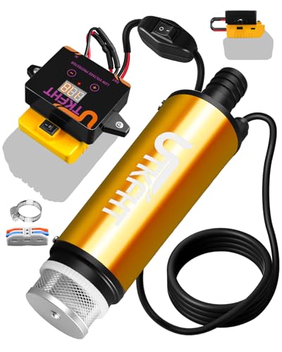 Portable 20V Water Pump with Battery Compatibility