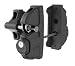 Safetech Viper Gate Latch (SLV-VIPER-X2) With Gate Handle (Black)
