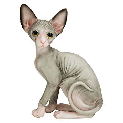 Willis Judd Sphynx Cat Hand Painted Statue 4.1" Cover