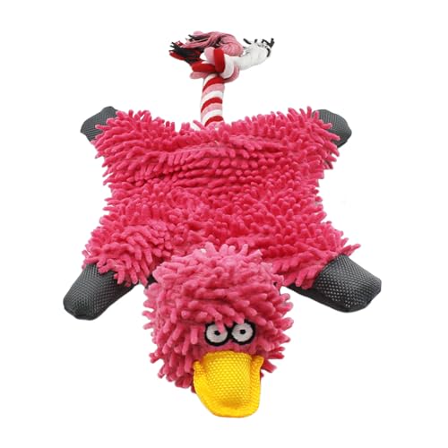 YSDYY 1 giocattolo per cani, giocattolo sonoro creativo, spazzolino da denti per cani, suono da masticare, bastone per dentizione per animali domestici, giocattolo interattivo per cani (rosso)