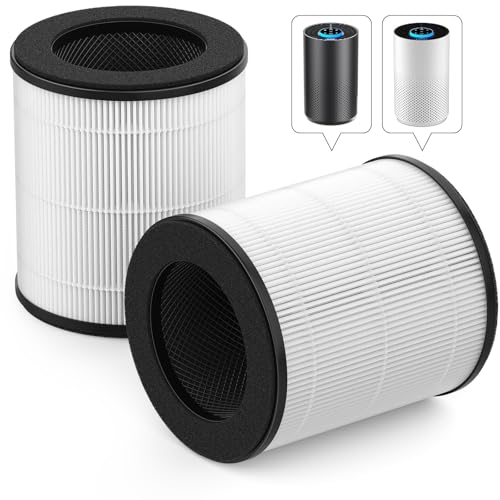 Image of ZQA-4000C Replacement Filter Compatible with VNIUP /ADTARK /Hopmirth ZQA-4000C and Fancybark ZQA-4000A Air Purifier, 3-in-1 HEPA 14 Filtration System, 2-Pack