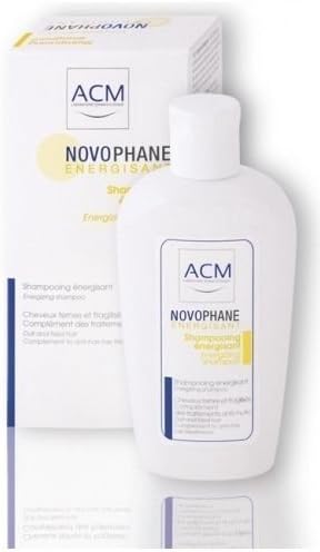 Novophane Energisant Anti Hair Loss Treatment Shampoo 200ml, Unscented, Clear, All Ages, Fine Hair, Unisex-Adults