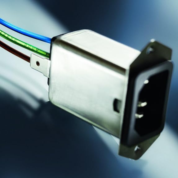 5120.2304.0, AC Power Entry Modules SNAP-in QC 6A MED Front MNT.