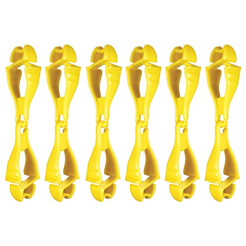 Image of Ergodyne Squids 3400 Glove Clip Holder with Dual Clips 6-Pack