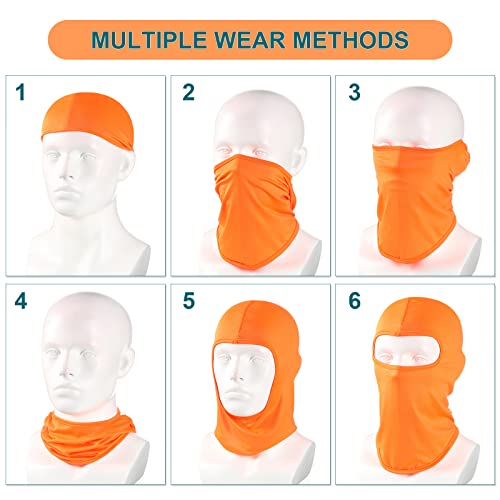 Image of 30 Pcs Balaclava Ski Mask Full Face Cover Neck Gaiter UV Sun Protection for Outdoor Sports Cycling Bandana