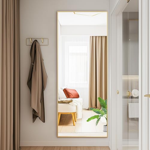 image for DUMOS Full Length Mirror with Stand, 56