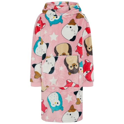 Squishmallows Oversized Wearable Blanket Hoodie 12-14 Years 164cm Pink