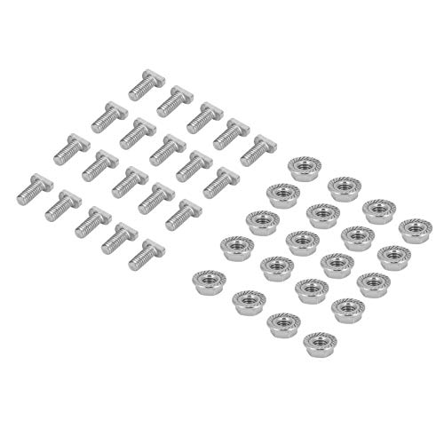 QANYEGN Edelstahl Hammerk Schrauben, Hammerkopfschrauben aus Edelstahl, Einschraub T Mutter Für Gewächshaus
