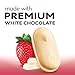 Pepperidge Farm Milano White Chocolate Strawberry Flavored Cookies, 7 Oz Bag