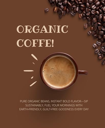 Just Organik - Premium 100 g Instant Coffee Powder | 100% Arabica Smooth Rich Aroma | Fast Brew Energy Boost