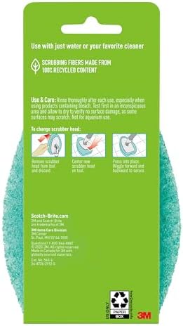 Scotch-Brite Non-Scratch Tub & Tile Scrubber Refill Pads, 6 Pack — 사진 6
