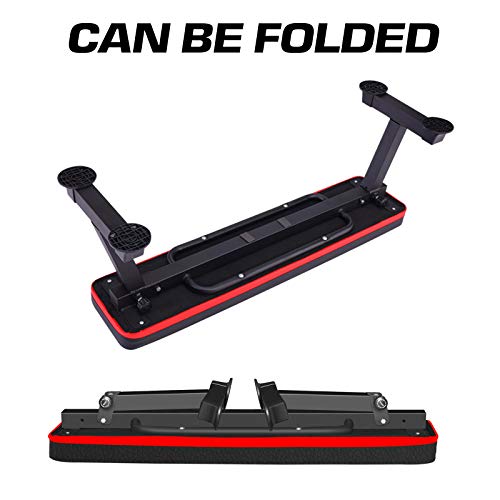 Gym Quality Foldable Flat Bench for Multi-Purpose Weight Training and Ab Exercises