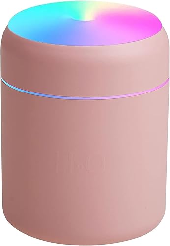 Mini humidificador de aire Coche colorido fresco Mini humidificador USB humidificador de escritorio personal rosa, talla única