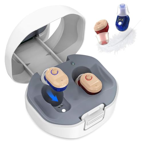Hearing Aids/Amplifier for Seniors,Hearing Aids for Seniors Rechargeable with Noise Cancelling, Best...
